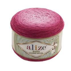 Вязание из пряжи Bella ombre Alize - как попасть в цвет?